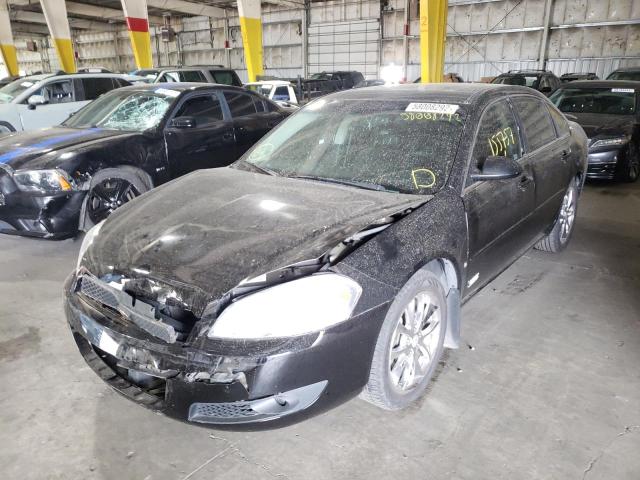 2G1WD58C679251348 - 2007 CHEVROLET IMPALA SUP Қара фото 2