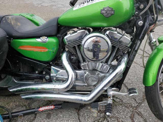 1HD1CT3149K457654 - 2009 HARLEY-DAVIDSON XL1200 C GREEN photo 7