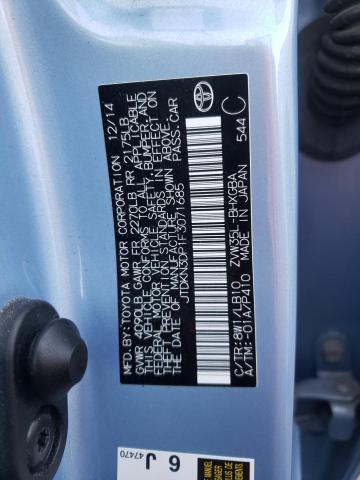 JTDKN3DP1F3071685 - 2015 TOYOTA PRIUS PLUG-IN  photo 10