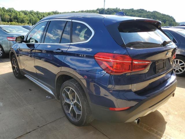 WBXHT3C3XJ5L25022 - 2018 BMW X1 XDRIVE2 BLUE photo 3