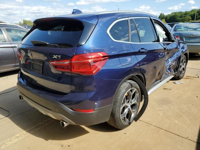 WBXHT3C3XJ5L25022 - 2018 BMW X1 XDRIVE2 BLUE photo 4