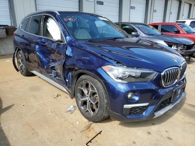 WBXHT3C3XJ5L25022 - 2018 BMW X1 XDRIVE2 BLUE photo 9