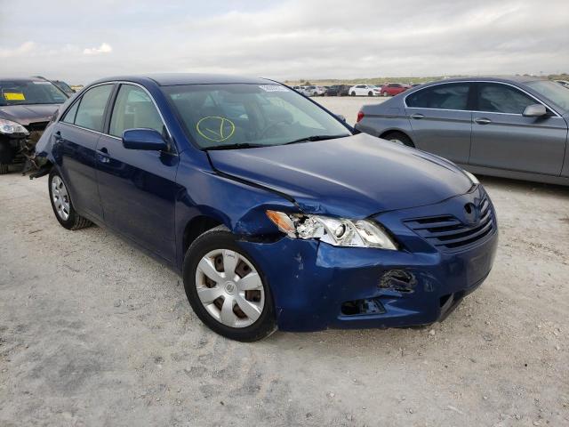 4T4BE46KX8R023835 - 2008 TOYOTA CAMRY CE BLUE photo 1