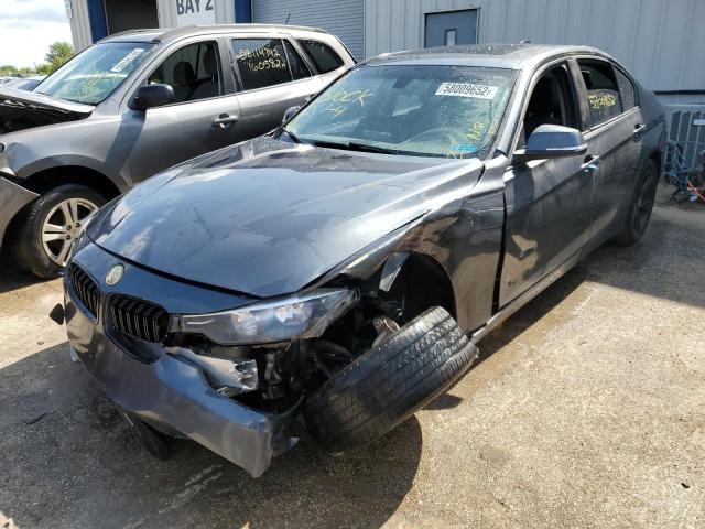 WBA3C3C58EP661056 - 2014 BMW 320 I XDRI GRAY photo 2
