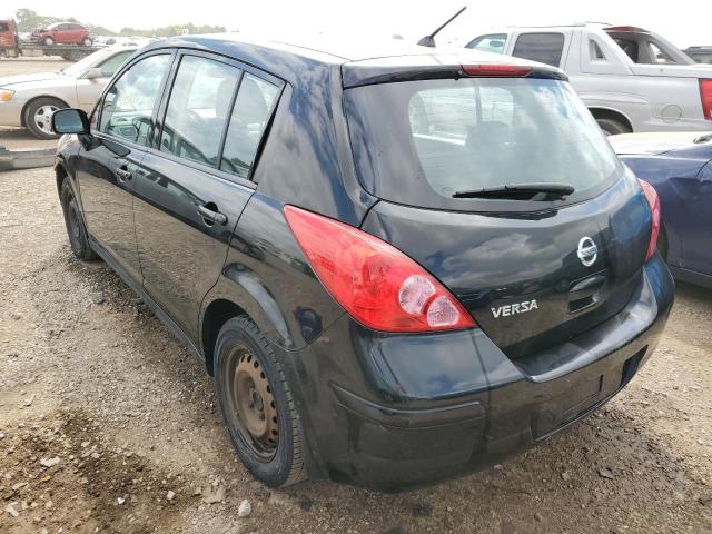 3N1BC13E79L447831 - 2009 NISSAN VERSA S BLACK photo 3