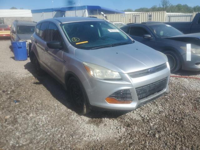 1FMCU0F79EUC00599 - 2014 FORD ESCAPE S SILVER photo 1