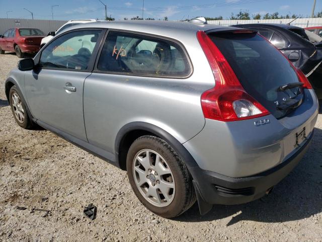 YV1MK672X92124312 - 2009 VOLVO C30 T5 SILVER photo 3