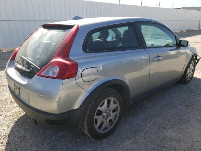 YV1MK672X92124312 - 2009 VOLVO C30 T5 SILVER photo 4