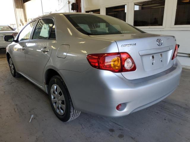 1NXBU4EE8AZ222221 - 2010 TOYOTA COROLLA BASE  photo 3