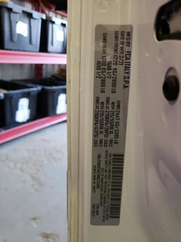 ZFBHRFAB2M6U34065 - 2021 RAM PROMASTER WHITE photo 10