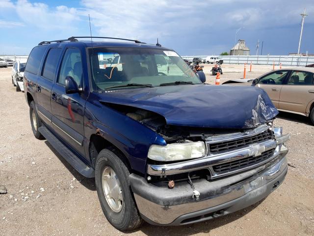 1GNFK16Z03J257830 - 2003 CHEVROLET SUBURBAN K BLUE photo 1