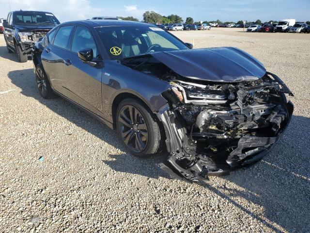 19UUB6F53MA004336 - 2021 ACURA TLX TECH A GRAY photo 1