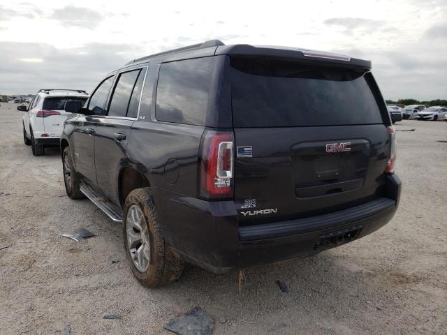 1GKS1AKC7FR281709 - 2015 GMC YUKON SLE GRAY photo 3