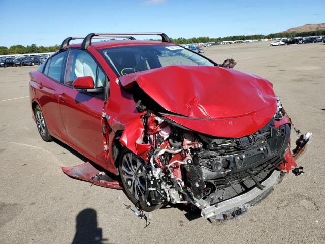 JTDKAMFP5N3215140 - 2022 TOYOTA PRIUS PRIM RED photo 1