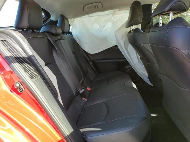 JTDKAMFP5N3215140 - 2022 TOYOTA PRIUS PRIM RED photo 6