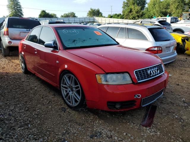 WAUPL68E35A054142 - 2005 AUDI S4 RED photo 1