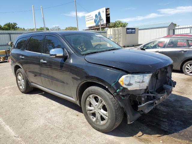 1C4RDHDG2CC152642 - 2012 DODGE DURANGO CR BLACK photo 1