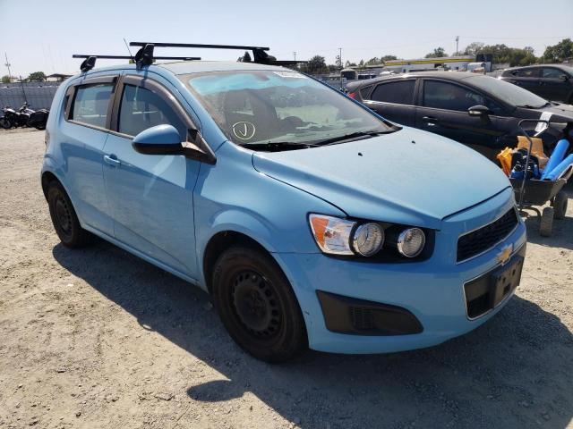 1G1JA6SHXE4158085 - 2014 CHEVROLET SONIC LS 蓝色 照片 1