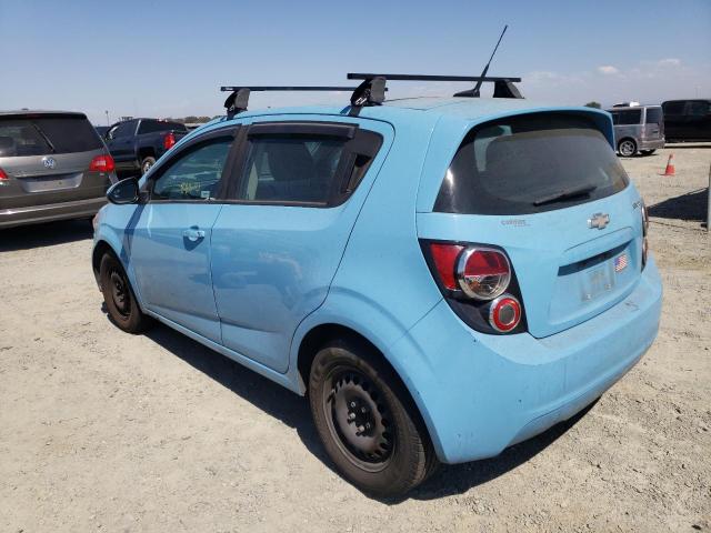 1G1JA6SHXE4158085 - 2014 CHEVROLET SONIC LS 蓝色 照片 3