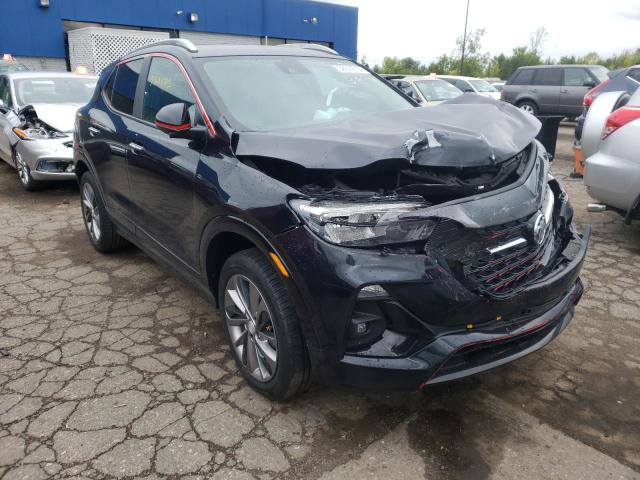 KL4MMESLXMB103893 - 2021 BUICK ENCORE GX BLACK photo 1