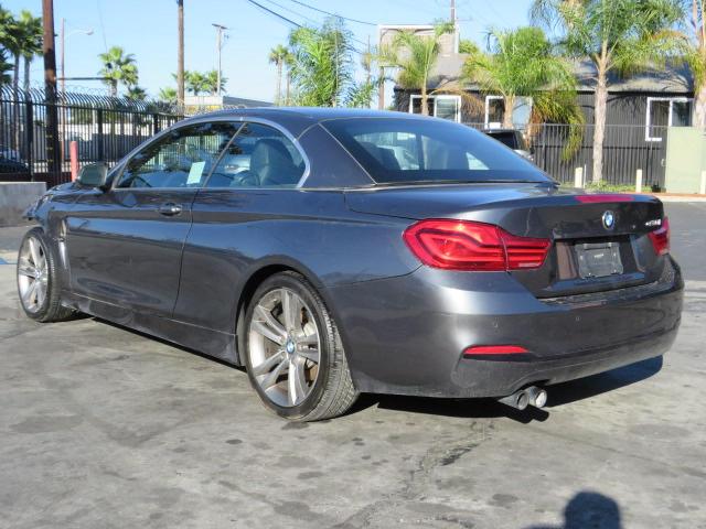 WBA4Z1C52JEC60375 - 2018 BMW 430I GRAY photo 3