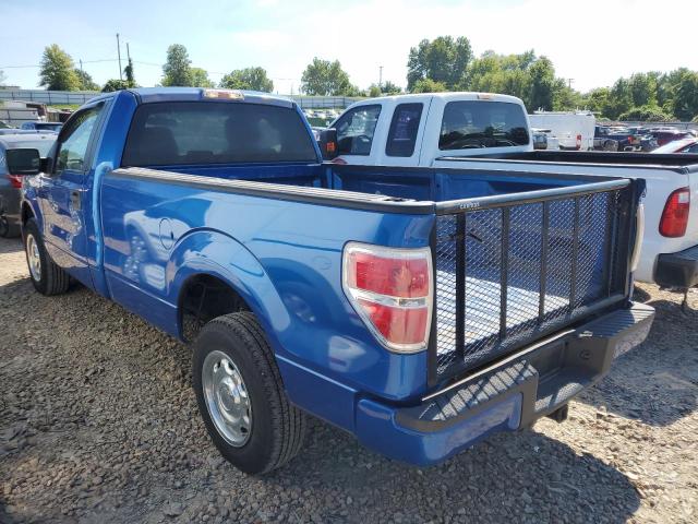 1FTMF1CW6AKB98613 - 2010 FORD F150 BLUE photo 3