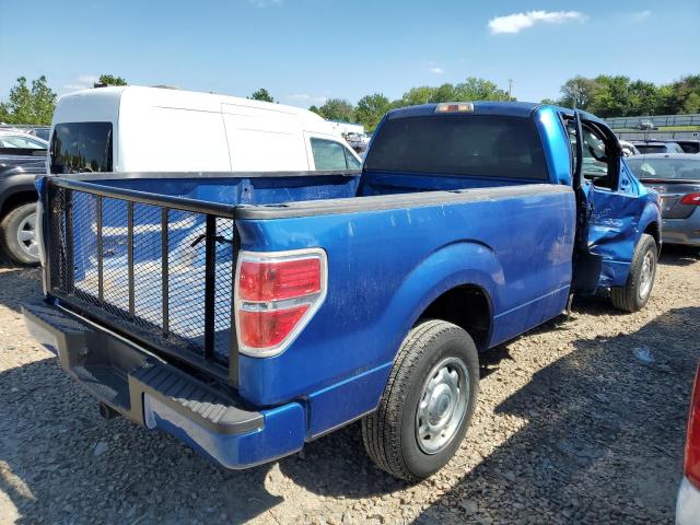 1FTMF1CW6AKB98613 - 2010 FORD F150 BLUE photo 4