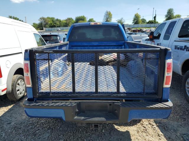 1FTMF1CW6AKB98613 - 2010 FORD F150 BLUE photo 6