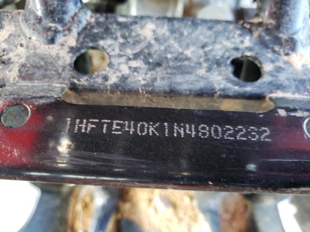 1HFTE40K1N4802232 - 2022 HONDA TRX420 FM RED photo 10