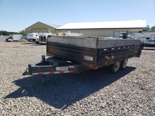 4ZEDT142X71****** - 2007 UTILITY TRAILER BLACK photo 3