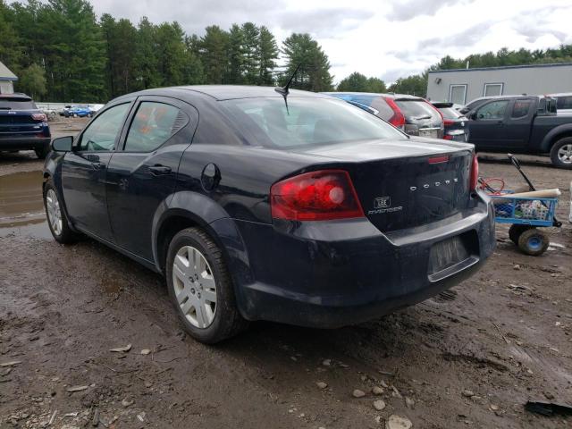 1B3BD4FB5BN543560 - 2011 DODGE AVENGER EX BLACK photo 3