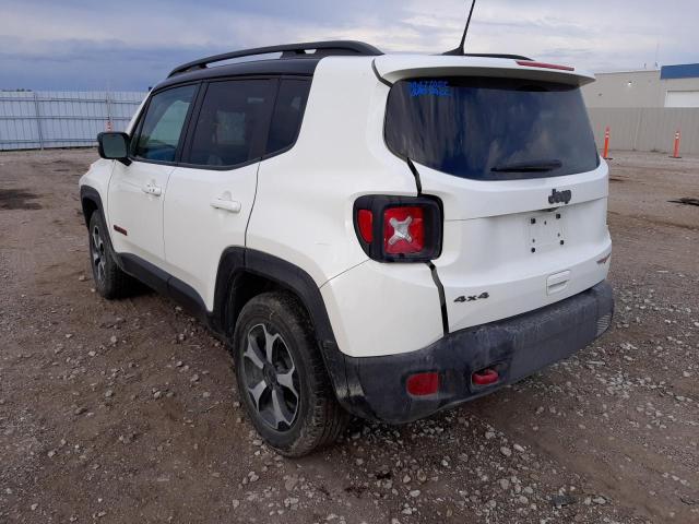 ZACNJBC12LPL62071 - 2020 JEEP RENEGADE T WHITE photo 3