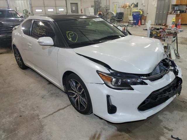 JTKJF5C79FJ012023 - 2015 TOYOTA SCION TC WHITE photo 1