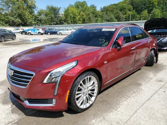 1G6KH5R66HU153091 - 2017 CADILLAC CT6 PREMIU BURGUNDY photo 2