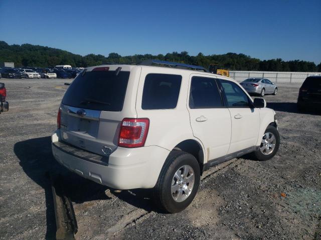 1FMCU0E73BKB45611 - 2011 FORD ESCAPE WHITE photo 4