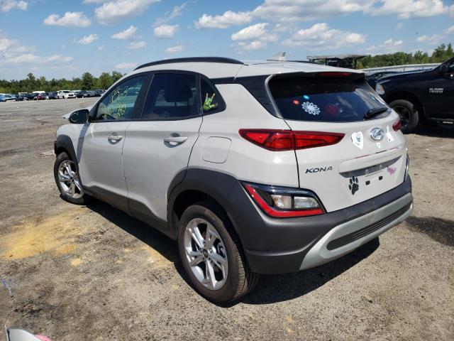 KM8K3CABXNU897146 - 2022 HYUNDAI KONA SEL GRAY photo 3