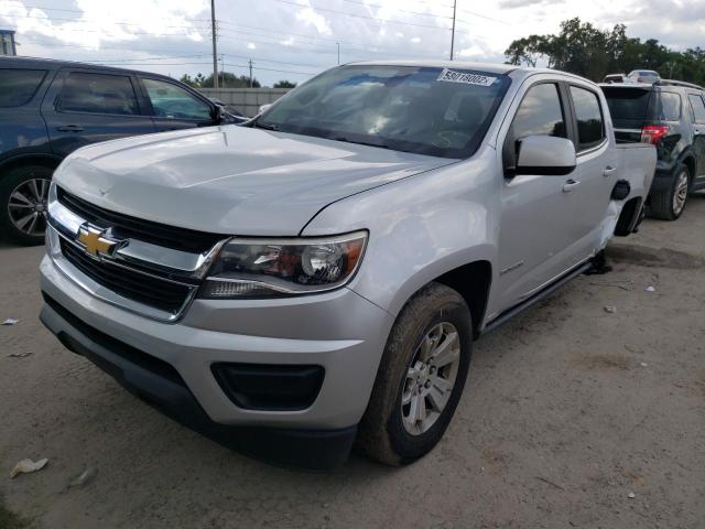 1GCGSCE37G1382335 - 2016 CHEVROLET COLORADO L SILVER photo 2