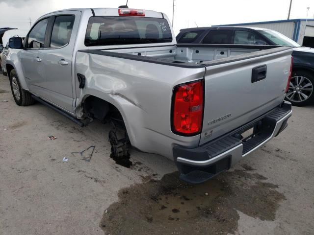 1GCGSCE37G1382335 - 2016 CHEVROLET COLORADO L SILVER photo 3