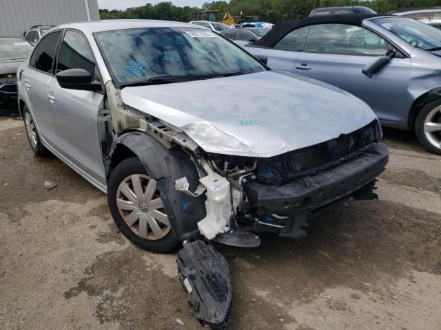 3VW2K7AJ4FM345134 - 2015 VOLKSWAGEN JETTA BASE SILVER photo 1