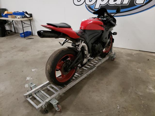 JH2PC40008M103041 - 2008 HONDA CBR600 RED photo 4