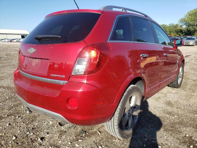 3GNAL3EK0FS502796 - 2015 CHEVROLET CAPTIVA LT RED photo 4