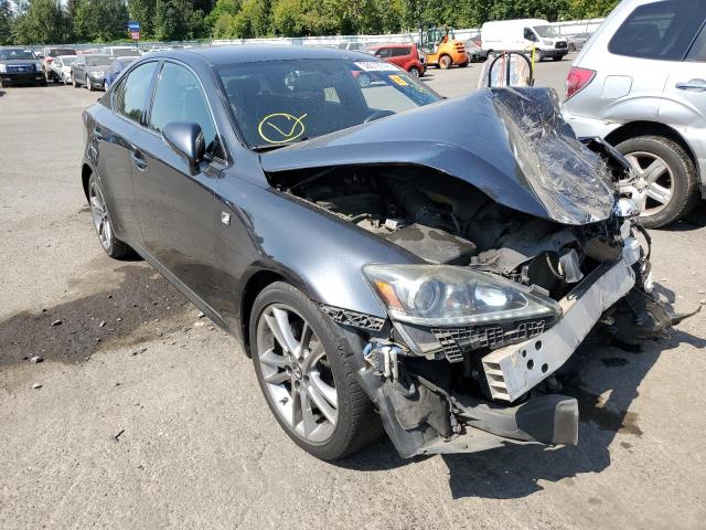 JTHBF5C26B5132038 - 2011 LEXUS IS 250 GRAY photo 1