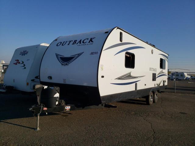 4YDT24025JB450231 - 2018 KEYSTONE OUTBACK WHITE photo 2