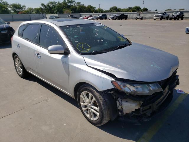 KNAFU5A23C5522069 - 2012 KIA FORTE EX SILVER photo 1