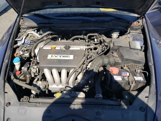 1HGCM56835A036778 - 2005 HONDA ACCORD EX BLUE photo 7