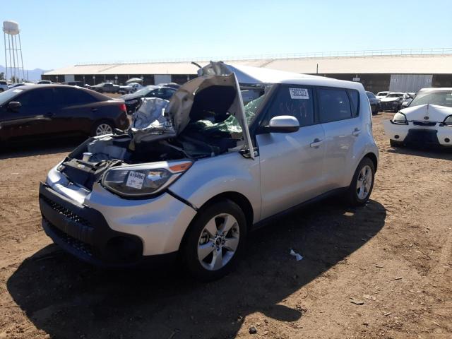 KNDJN2A21H7460868 - 2017 KIA SOUL SILVER photo 2