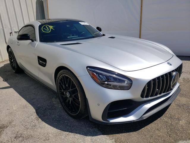 WDDYJ7HA7LA028159 - 2020 MERCEDES-BENZ AMG GT SILVER photo 1