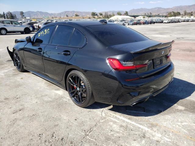 3MW5U7J03M8B48668 - 2021 BMW M340I BLACK photo 3