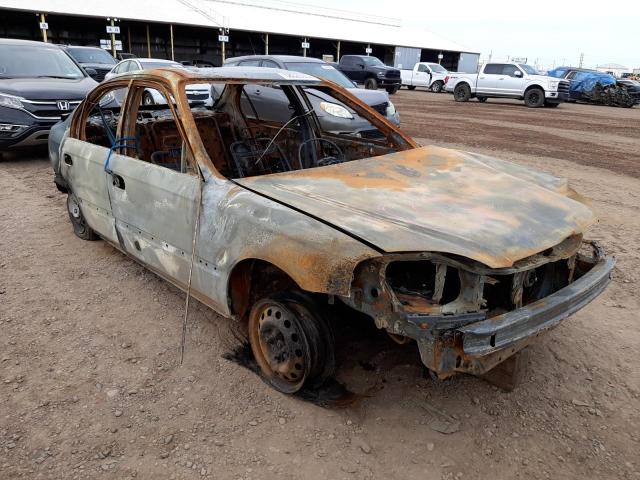 2HGEJ6615YH528597 - 2000 HONDA CIVIC BASE GREEN photo 1