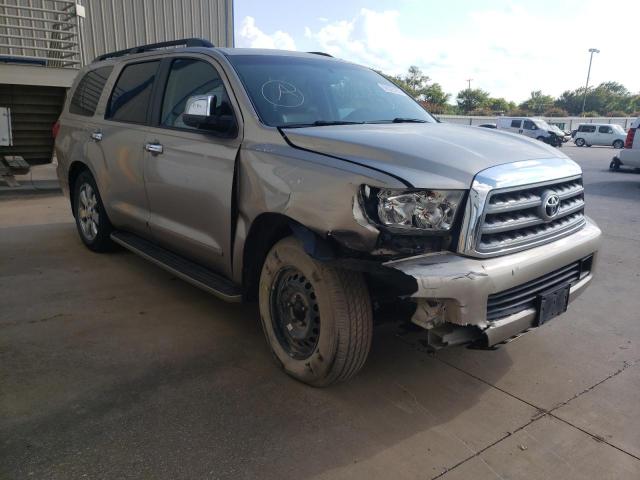 5TDBY67A68S014870 - 2008 TOYOTA SEQUOIA PL GOLD photo 1